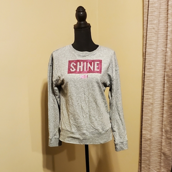 Girls Levi's Shine Sequined Sweatshirt - Picture 1 of 3